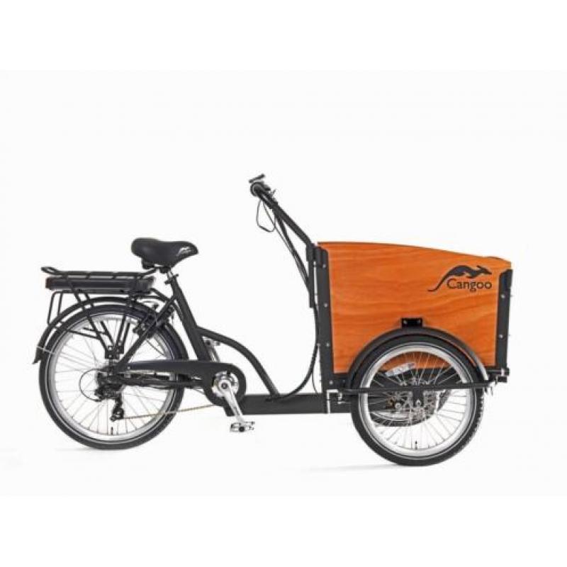 Cangoo bakfiets Groovy Elektrisch Kort