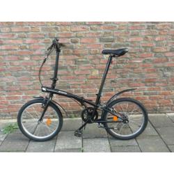 Decathlon vouwfiets tilt 100 zwart