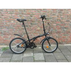 Decathlon vouwfiets tilt 100 zwart