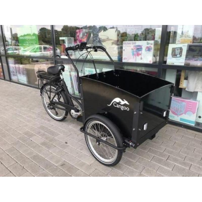 Cangoo bakfiets Groovy Elektrisch Kort