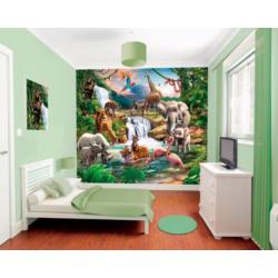 Jungle behang fotobehang + Gratis Lijm * Muurdeco4kids