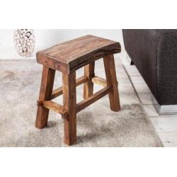 Hocker Hemingway 50cm Bruin 36635