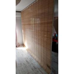 Op maat houten rolgordijnen,Asian Blinds!Op maat gemaakt!