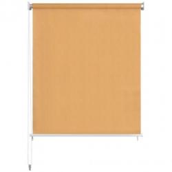 vidaXL Rolgordijn voor buiten 180x140 cm beige