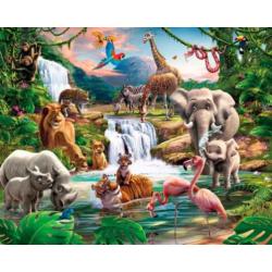 Jungle behang fotobehang + Gratis Lijm * Muurdeco4kids