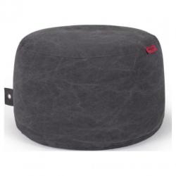 Outbag Poef Rock Canvas - black washed