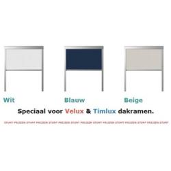 Timlux Rolgordijn voor VELUX dakraam M04, 304, 1