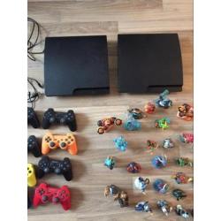 2x PlayStation 3 met veel spellen