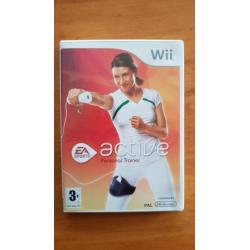 EA Sports Active Personal Trainer Wii Spel game band Belt