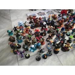 Skylanders deel 1,2 en 3 en 70+ skylanders