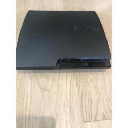 ps/playstation 3 met veel spellen en twee controllers