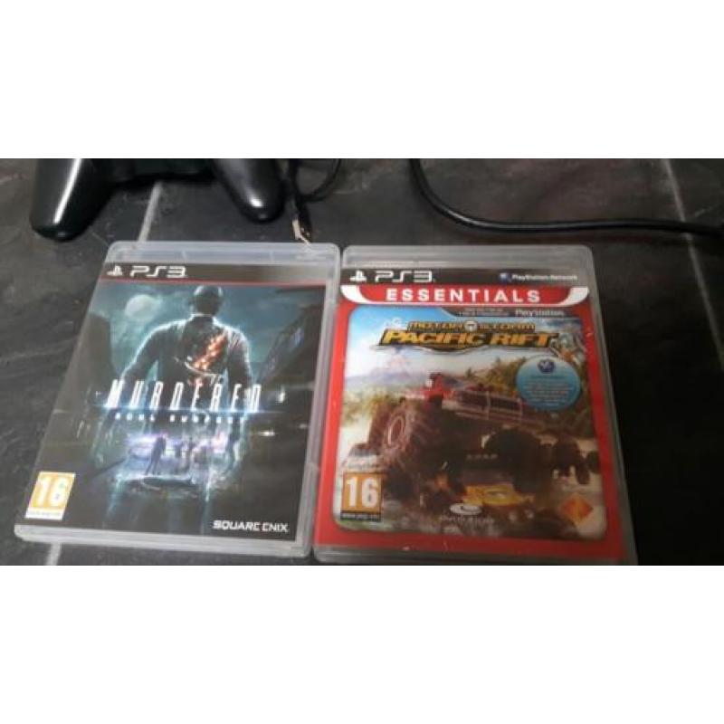 Playstation 3 + 2 spellen