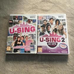 wii u-sing 1 en 2 en microfoon