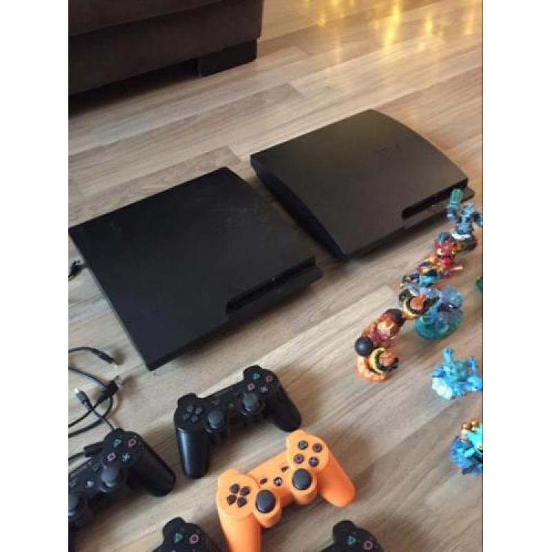 2x PlayStation 3 met veel spellen