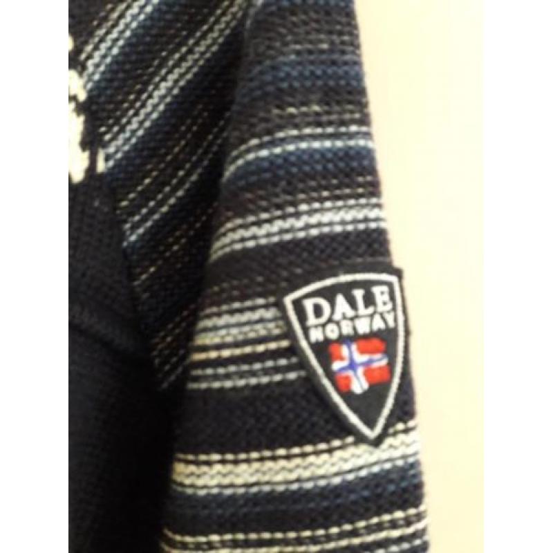 Dale of Norway Trui dames maat XL, donkerblauw met wit